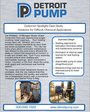 Detroit Pump GRUNDFOS CHEMICAL PUMP APPLICATION pdf