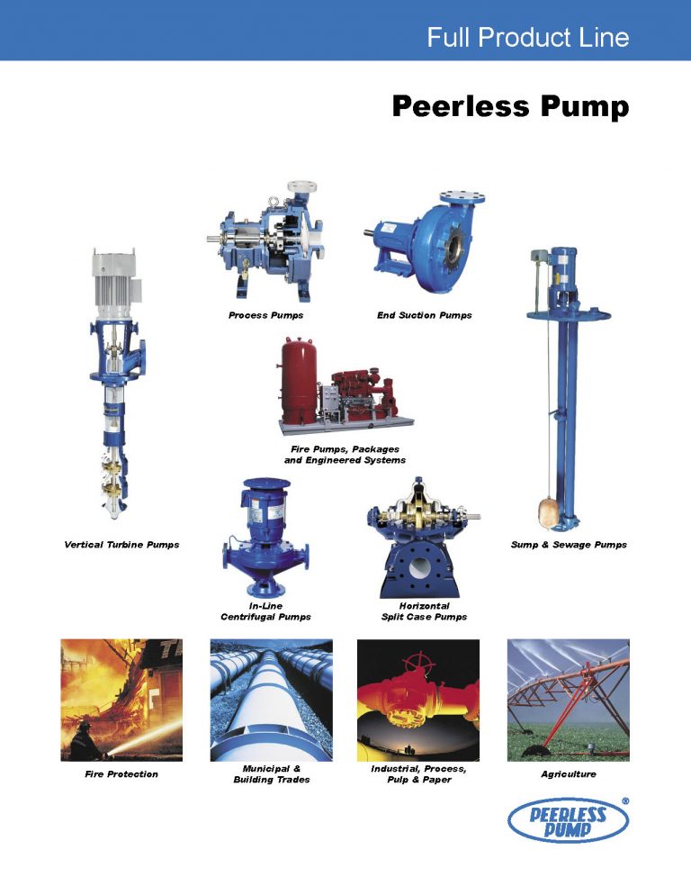 Peerless Pump - Detroit Pump & Mfg. Co. Agricultural, Commercial, Fire