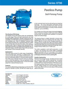Peerless Pump 8796 Series Detroit Pump pdf