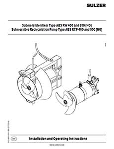 ABS RW IOM Manual Sulzer Pump